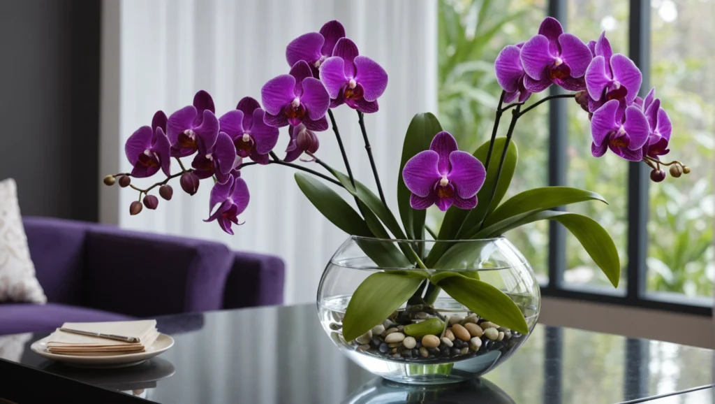 orchideen im glas bilder