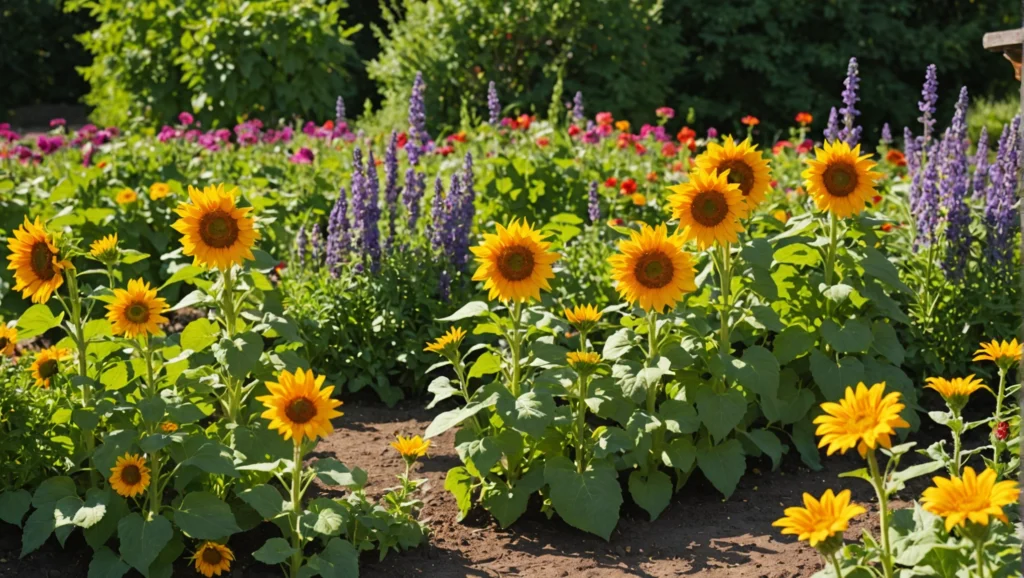 blumen für sonnigen standort