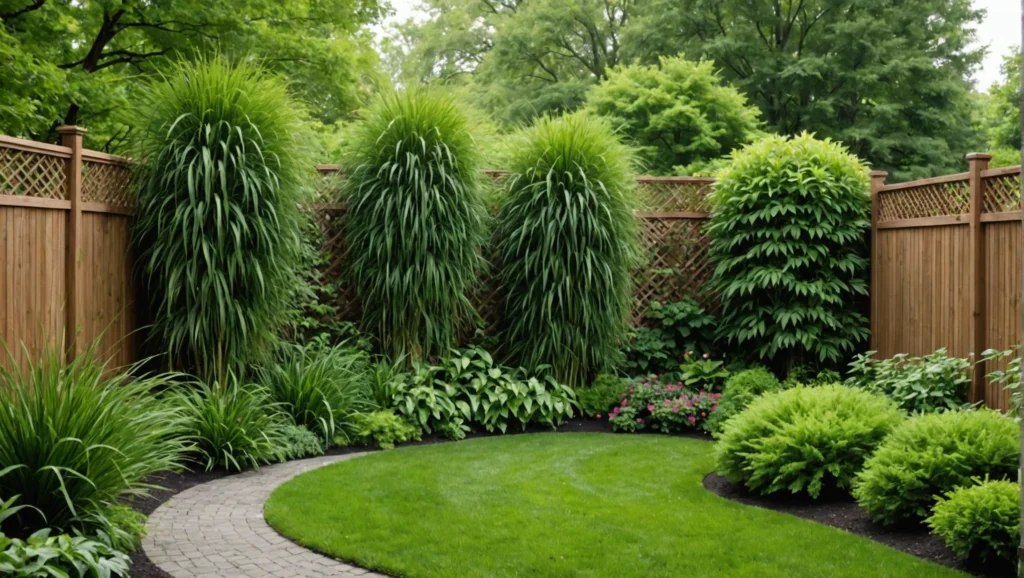 pflanzen sichtschutz kleiner garten